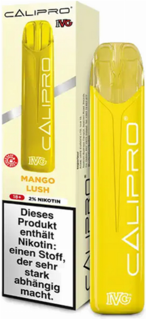 IVG Calipro Einweg E-Zigarette Mango Lush 20mg