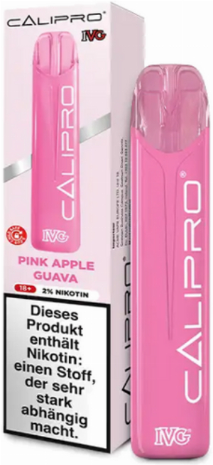 IVG Calipro Einweg E-Zigarette Pink Apple Guava 20mg
