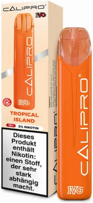 IVG Calipro Einweg E-Zigarette Tropical Island 20mg