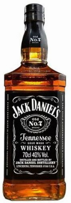 Jack Daniels Whiskey No.7 Glas/EW 0,7 l 40%vol. Alkohol