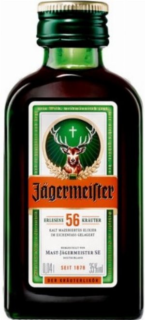 Jägermeister Glas/EW 40 ml 35%vol. Alkohol