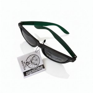 Jägermeister Sonnenbrille Schwarz / Grün