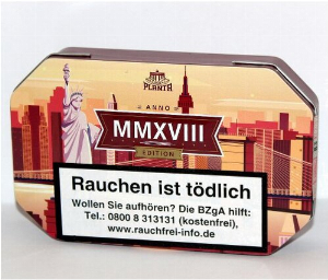 Jahrestabak Planta 2018 Pfeifentabak The Big Apple 100g Dose