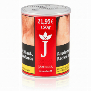 Jakordia American Blend Feinschnitt Tabak 150g Dose