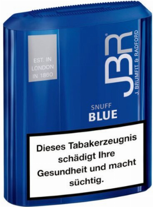 JBR Blue Snuff 10g Dose Schnupftabak