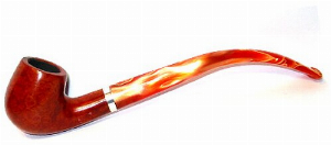 Jean Claude Lese- und Damenpfeife Orange