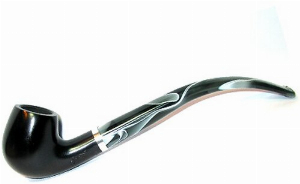 Jean Claude Lese- und Damenpfeife Schwarz