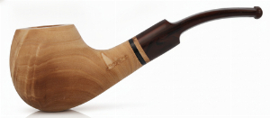 Jean Claude Olivenholz Pfeife Mundstücke in Cumberland-Design Nr. 19