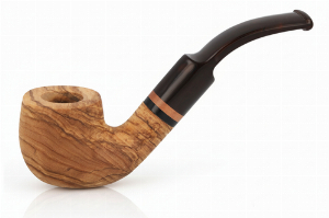 Jean Claude Olivenholz Pfeife Mundstücke in Cumberland-Design Nr.4