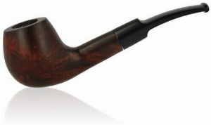 Jean Claude Pfeife braun-glatt-B-Ware