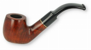 Jean Claude Pfeife Braun/Orange Nr. 9