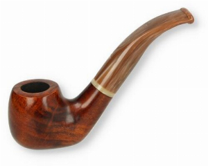 Jean Claude Pfeife Goldbraun Nr.9