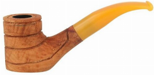 Jean Claude Pfeife Natur Rustiziert Nr.6