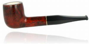 Jean Claude Pfeife Orange/Schwarz Nr. 1