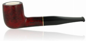 Jean Claude Pfeife Rot/Schwarz Nr. 12