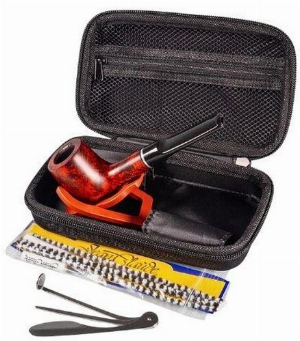 Jean Claude Pfeifen-Einsteigerset in Hartbox Pfeife gerade