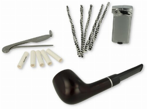 Jean Claude Premium Set gerade braun glatt - B-Ware