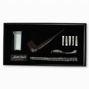 Jean Claude Premium Set gerade dunkelbraun glatt