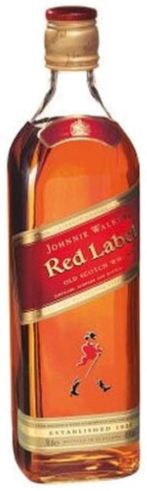 Johnnie Walker Red Label Glas/EW 0,7 l 40%vol.