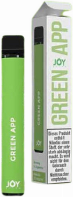 JOY Stick 600 Einweg E-Shisha Green APP 20mg 