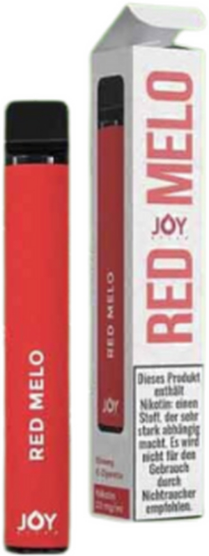 JOY Stick 600 Einweg E-Shisha Red Melo 20mg 