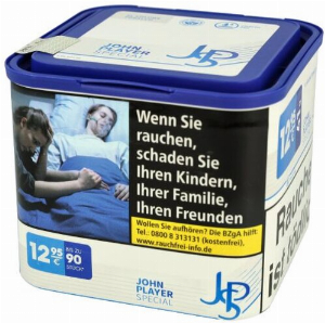 JPS Tabak Blue 36g Dose Volumentabak