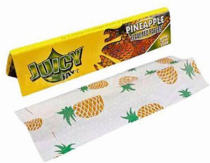 Juicy Jays King Size Slim Zigarettenpapier Pineapple 32 Stück mit Geschmack