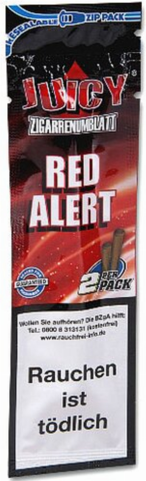 Juicy Zigarrenumblatt Red Alert