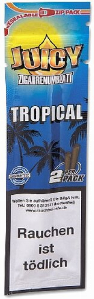 Juicy Zigarrenumblatt Tropical