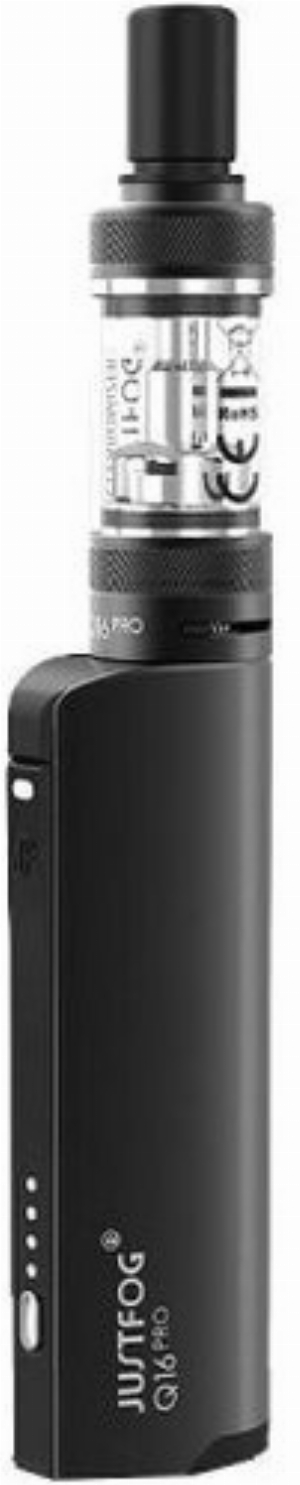 Justfog Q16 Pro Kit e-Zigarette Schwarz