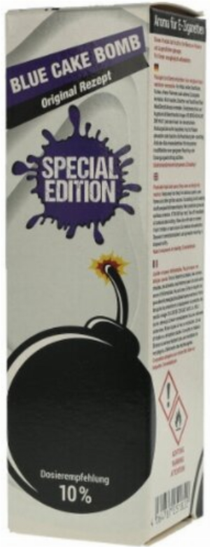 K-Boom Blue Cake Bomb Aroma 10ml Bottle in Bottle