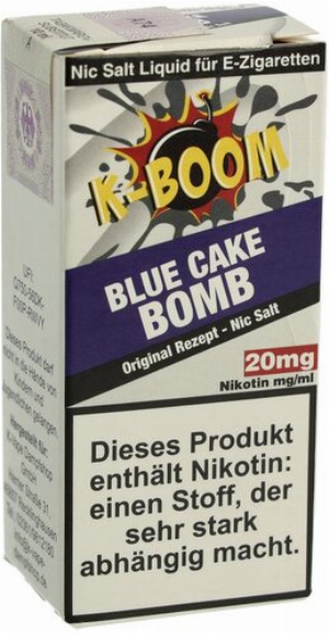 K-Boom Blue Cake Bomb Nikotinsalz Liquid 20mg
