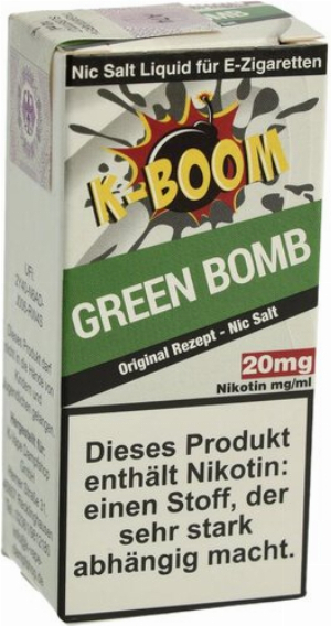 K-Boom Green Bomb Nikotinsalz Liquid 20mg