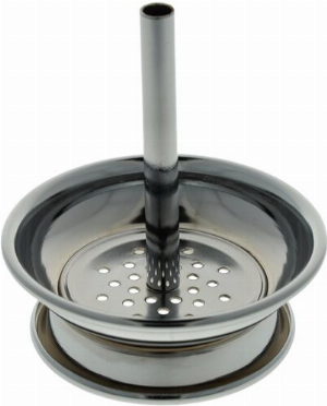 Kaminaufsatz Metall Chrom-Glanz 6,8cm