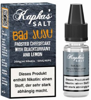 Kapkas Flava Salt Bad Juju Nikotinsalz Liquid 20 mg