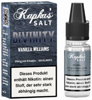 Kapkas Flava Salt Divinity Nikotinsalz Liquid 20 mg