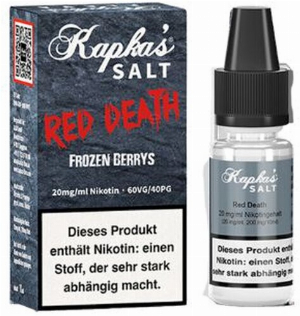 Kapkas Flava Salt Red Death Nikotinsalz Liquid 20 mg
