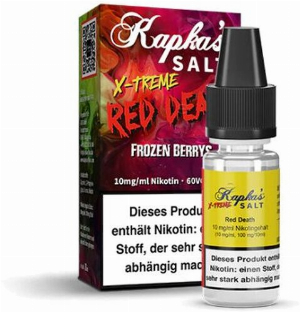 Kapkas X-Treme Red Death Nikotinsalzliquid 10mg