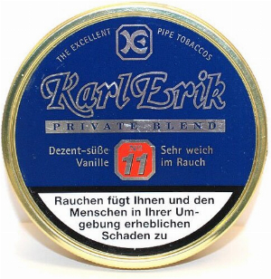 Karl Erik Pfeifentabak Private Blend No. 11 100g Dose