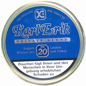 Karl Erik Pfeifentabak Private Blend No.20 100g Dose