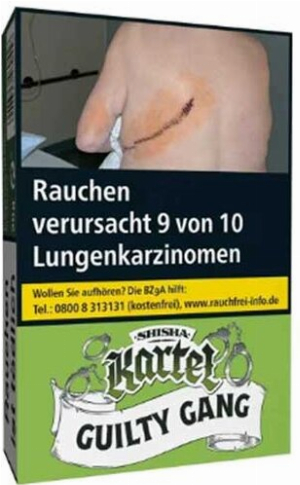 Kartel GUILTY GANG 25g Shisha Tabak