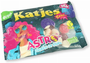 Katjes Astro Queen of Star Vegan 175g