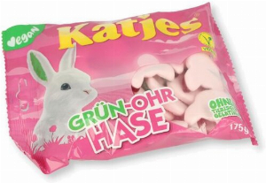Katjes Grün Ohr Hase Vegan 175g