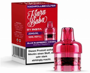 Kiara Baba 10K Blue Raspberry Kizzez Refill Container 10ml 20mg/ml