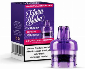 Kiara Baba 10K Sour Dark Berry Refill Container 10ml 20mg/ml