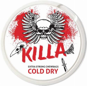 Killa Cold Dry Kautabak in Portionsbeutel