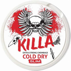 Killa Cold Dry Slim Kautabak in Portionsbeutel
