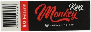 King Monkey 50 Filter Tips Blanco