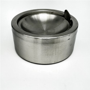 Kippascher Edelstahl mattiert