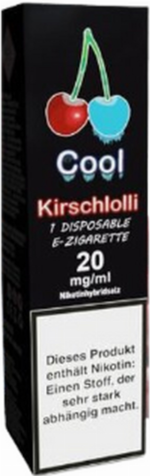 Kirschlolli Cool Einweg E-Zigarette 20mg